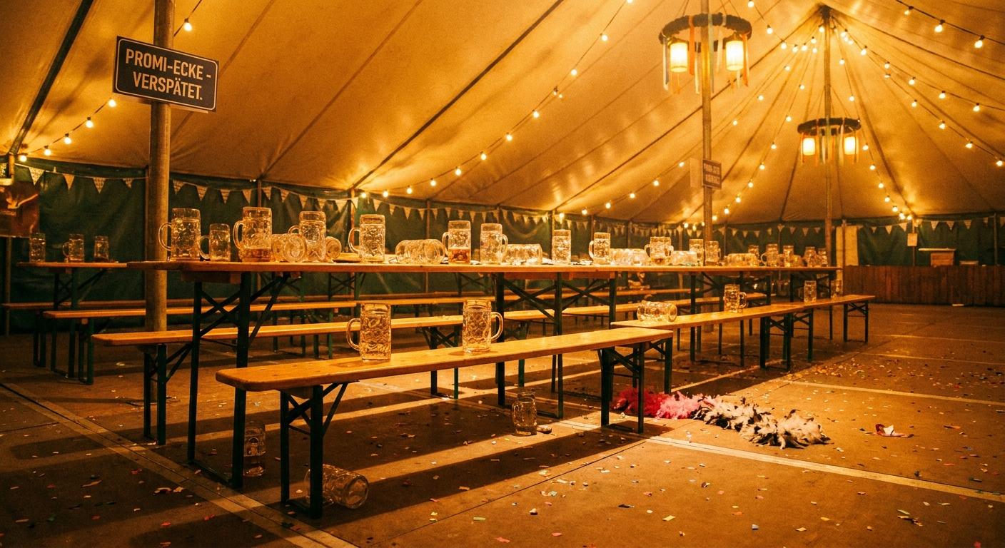 HeidiFest mit Verspätungen: Wenn Klums Party mehr Komödie als Oktoberfest ist