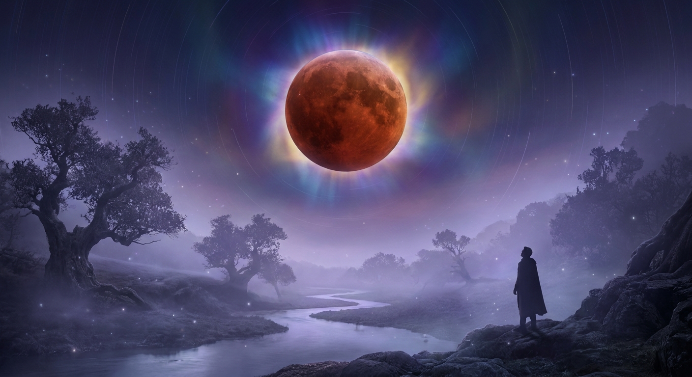 Mondfinsternis oder kosmischer Reset? Ein himmlisches Spektakel mit Überraschungseffekt