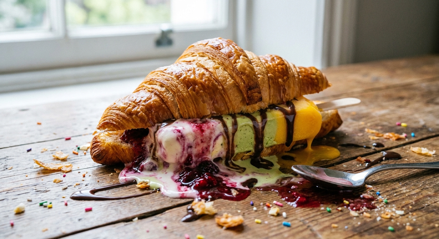 Croissant trifft Eiscreme: Der sommerliche Leckerbissen im Härtetest